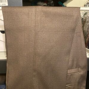 Flat Front Italian Wool Pants